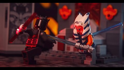 Darth Maul vs Ahsoka lego