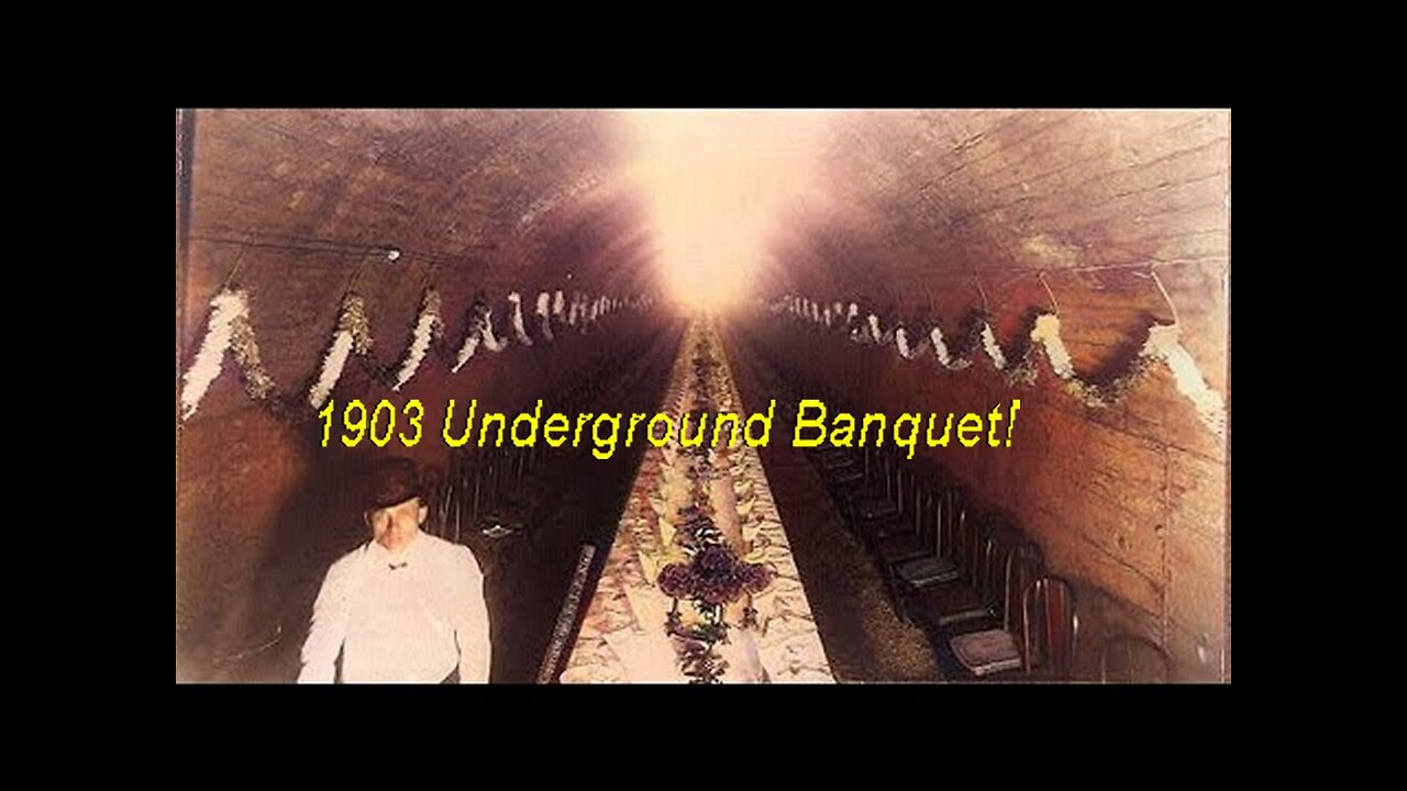 Mind Unveiled: Bizarre 1903 Underground Banquet Dinner of the Elites! Secret Tunnel Meetings!