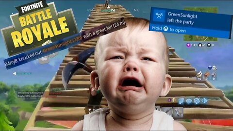 I Found the Biggest Crybaby on Fortnite!