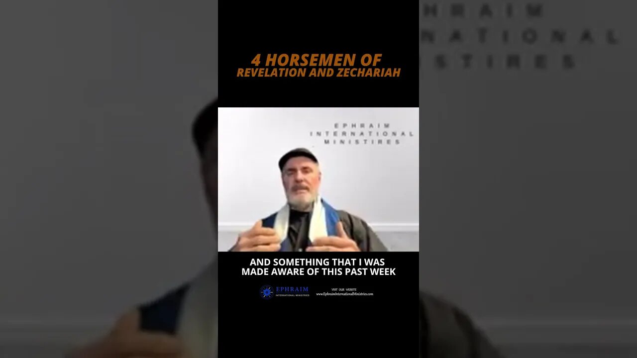 4 Horsemen of Revelation and Zechariah #shorts