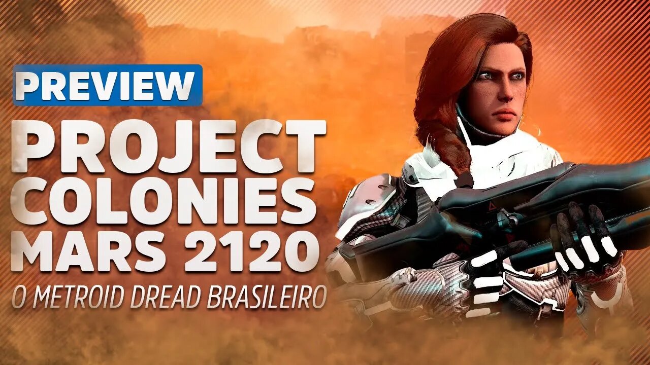 MELHOR QUE METROID DREAD?! Project Colonies: MARS 2120 - UM JOGO MUITO PROMISSOR!