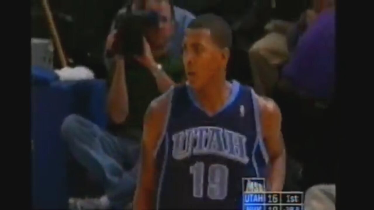 Raja Bell 20 Points @ Knicks, 2004-05.