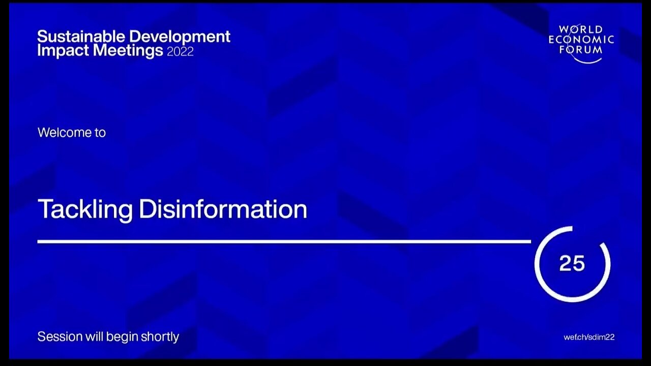 World Economic Forum War of Disinformation. Digital Fascism and the Battle for the Truth