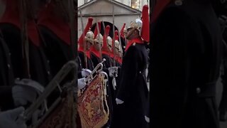 Sword to sword inspection #horseguardsparade