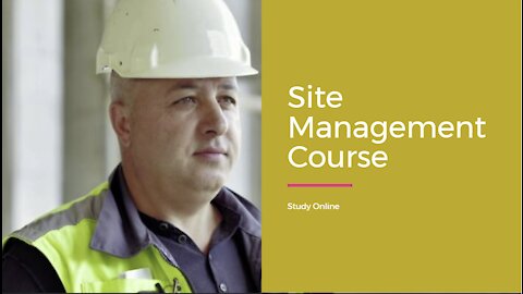 Site Management Courses