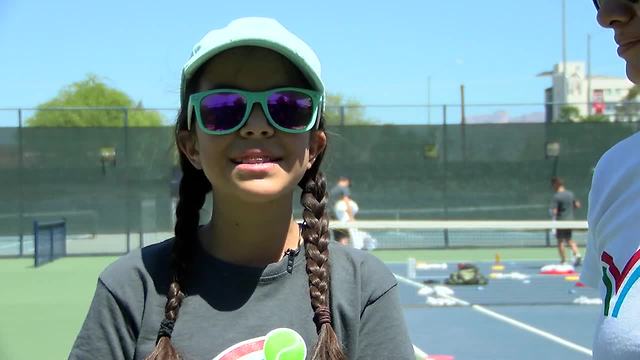 Border Youth Tennis Exchange teaches kids about sports, science, and academics