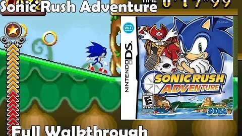 Sonic Rush Adventure (DS) Full Walkthrough