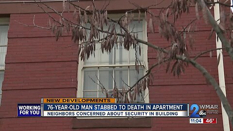 76-year-old man stabbed to death in apartment