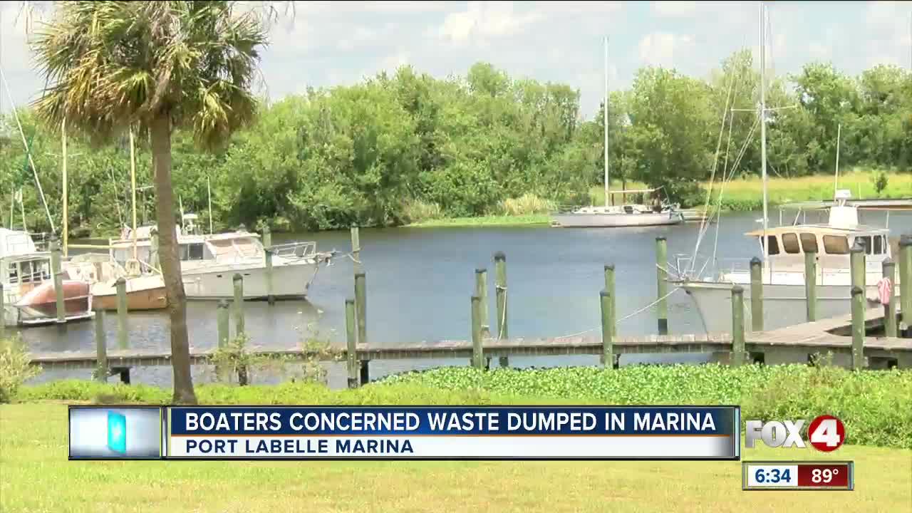 Boaters say marina sewage pump was disabled for months