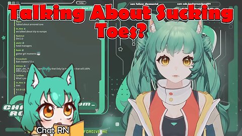 @girldm Talking About Sucking Toes? #vtuber #clips