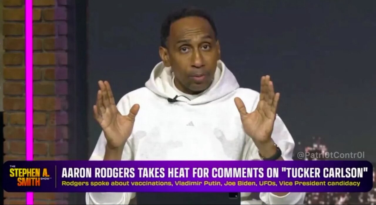 Stephen A. Smith DEFENDS Aaron Rodgers’ COVID Vaccine Stance