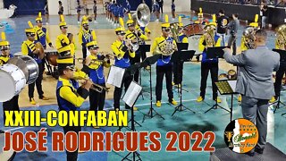 BANDA MARCIAL JOSÉ RODRIGUES DE CARVALHO 2022 NO CONFABAN 2022 - CONCURSO DE FANFARRAS E BANDAS