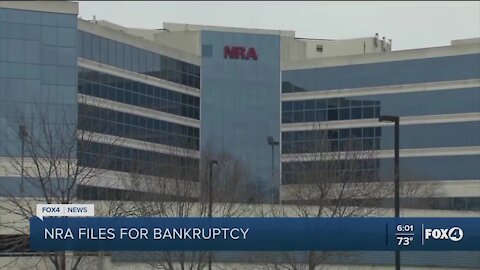 NRA files for bankruptcy