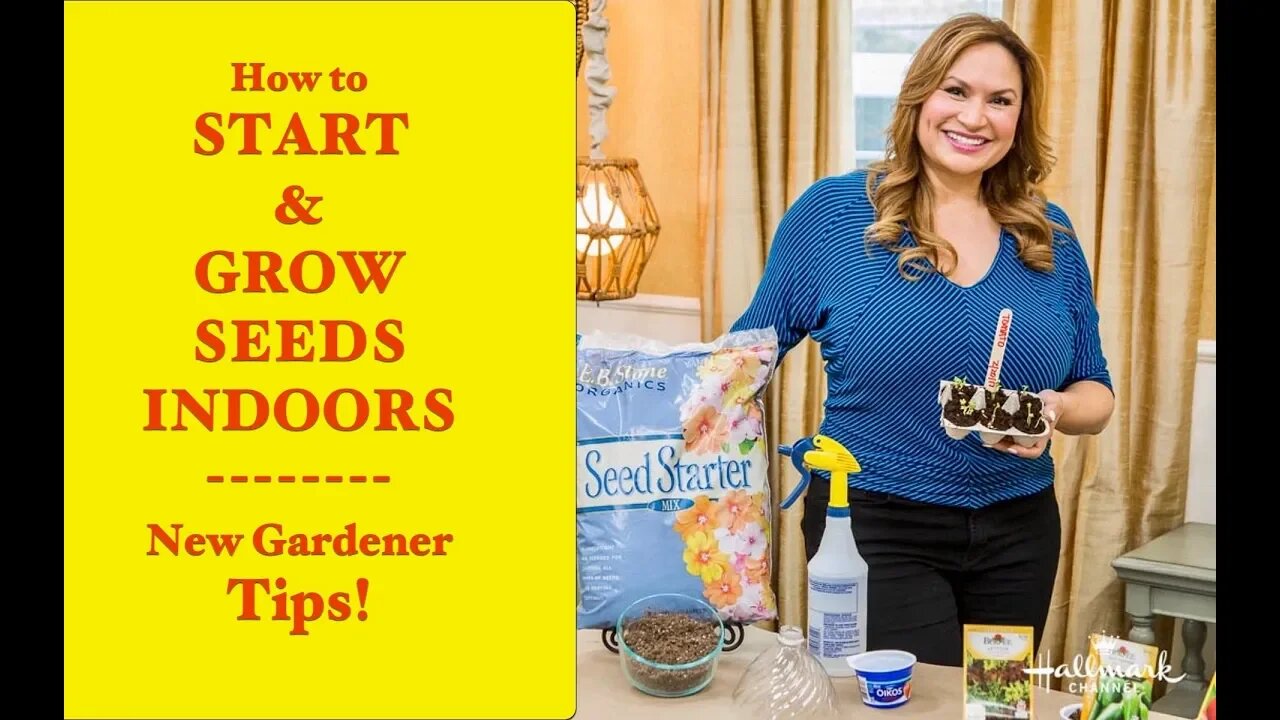 STARTING AND GROWING SEEDS INDOORS: (New Gardeners)