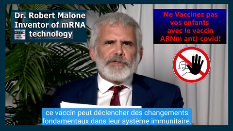 Dr.Robert MALONE. Non aux vaccins pour vos enfants ! (Hd 720)