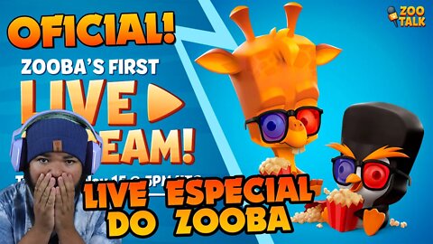 NOVOS CONTEÚDOS CHEGANDO NO ZOOBA! LIVE ESPECIAL COM NOVIDADES