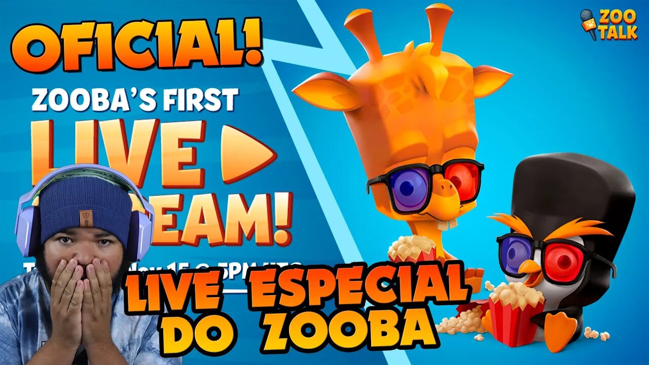 NOVOS CONTEÚDOS CHEGANDO NO ZOOBA! LIVE ESPECIAL COM NOVIDADES