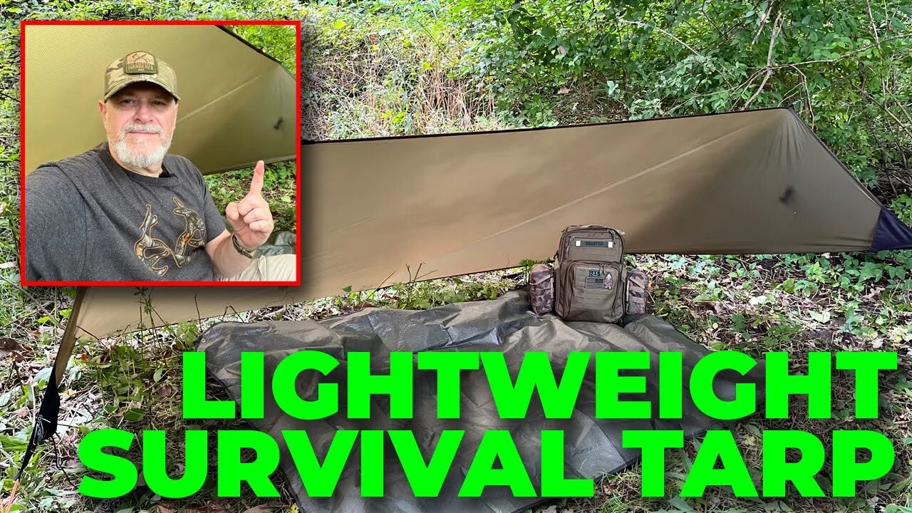 Lightweight Bushcraft Survival Tarp Shelter | Onewind Outdoors