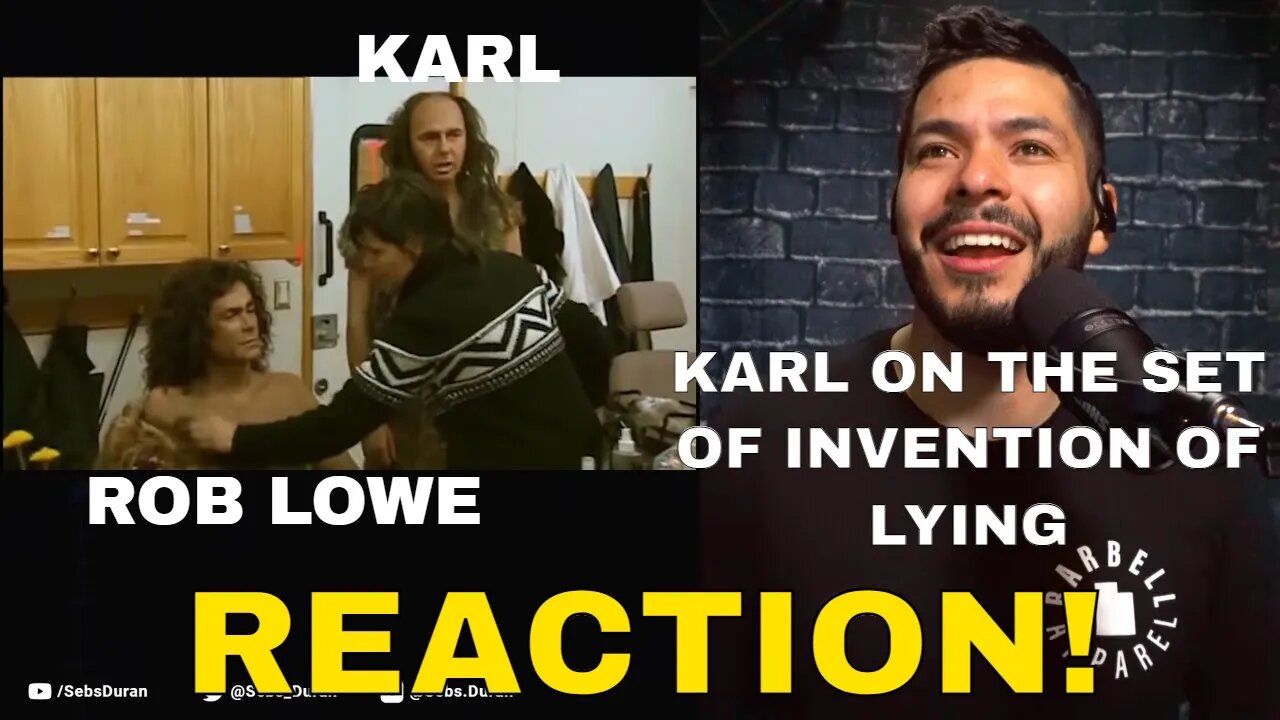 Karl dressed as a caveman (Reaction!)