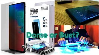 Galaxy S10 Whitestone Dome Glass Install & Review