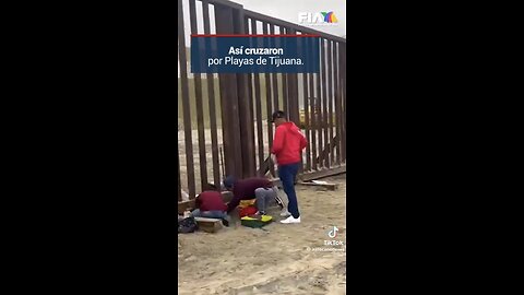 How illegals cross our borders and endanger their own children