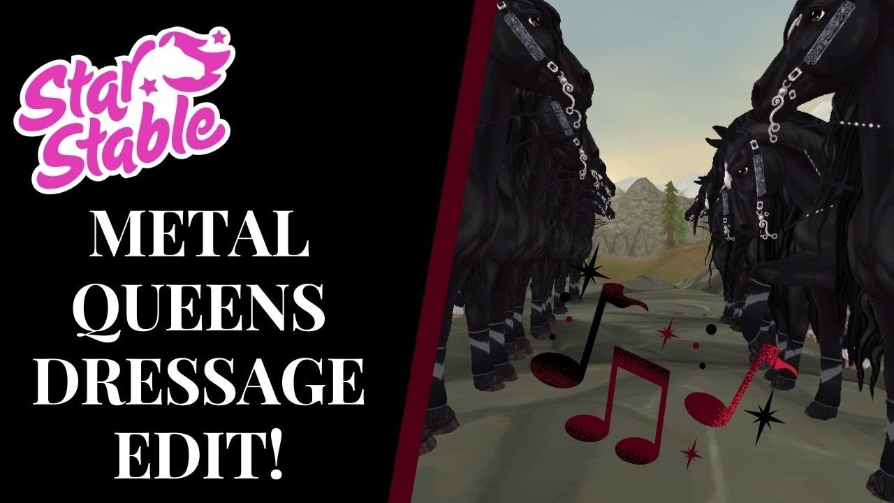 METAL QUEENS WILD DRESSAGE EDIT! 🤠Star Stable Quinn Ponylord