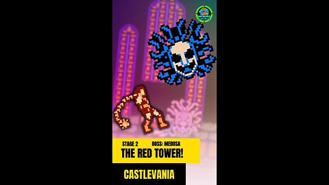 THE MOST ICONIC BOSS - The Creepy Medusa + The Red Tower - Castlevania Live Shorts #bossbattle