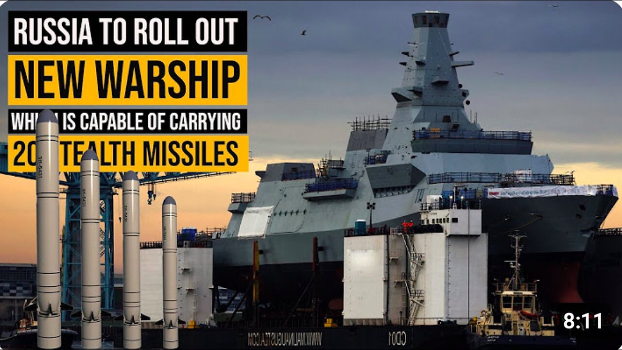 ⚓️🇷🇺 Russia Develops New Missile Ship That Can Carry 20 Stealth Cruise Missiles