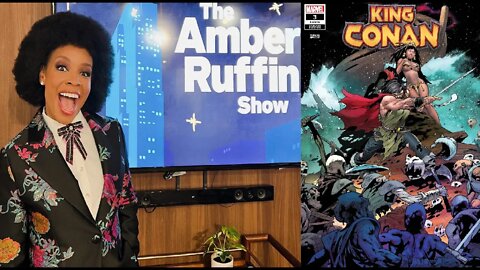 Unknown Talk Show Host Amber Ruffin Talks Marvel & Princess Matoaka IN King Conan, It's RACIST!!!