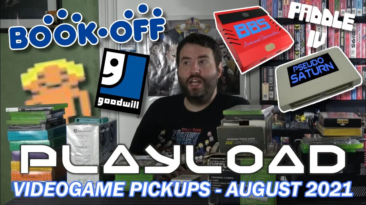 PlayLoad - Videogame Pickups August 2021 (BIGGEST EPISODE EVER) - Adam Koralik