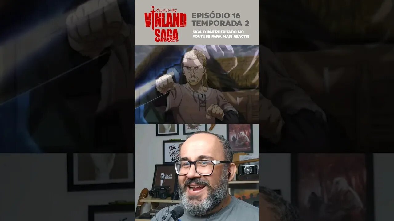 Já sentiu a dor de um Cliffhanger?? Vinland Saga #reaction episódio 16 #vinlandsaga #anime