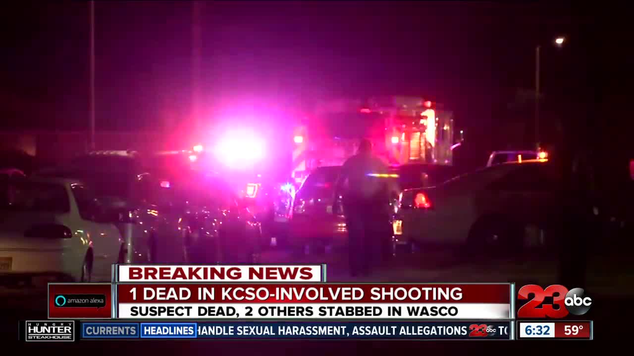 2 stabbing victims in KCSO-involved shooting