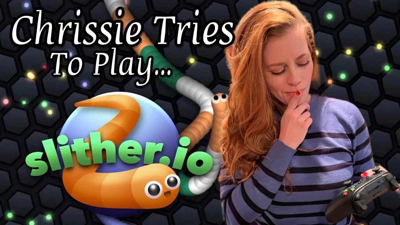 Chrissie Mayr Tries To Play Slither.IO! Video Game Stream Attempt!