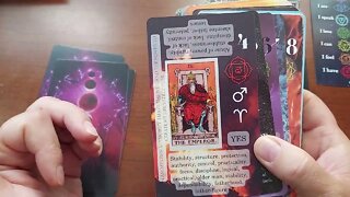 Unboxing Learning Tarot Cards by Witchy Cauldron