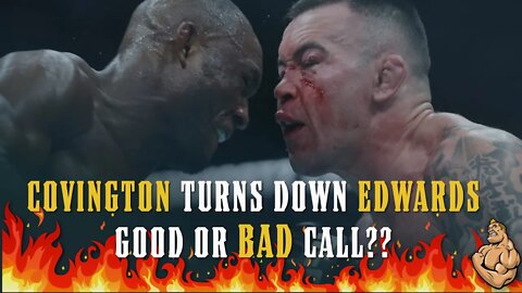 Covington Leaves Leon Edwards Out in the Cold...