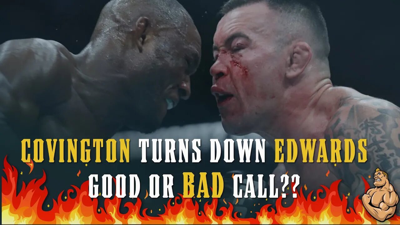 Covington Leaves Leon Edwards Out in the Cold...