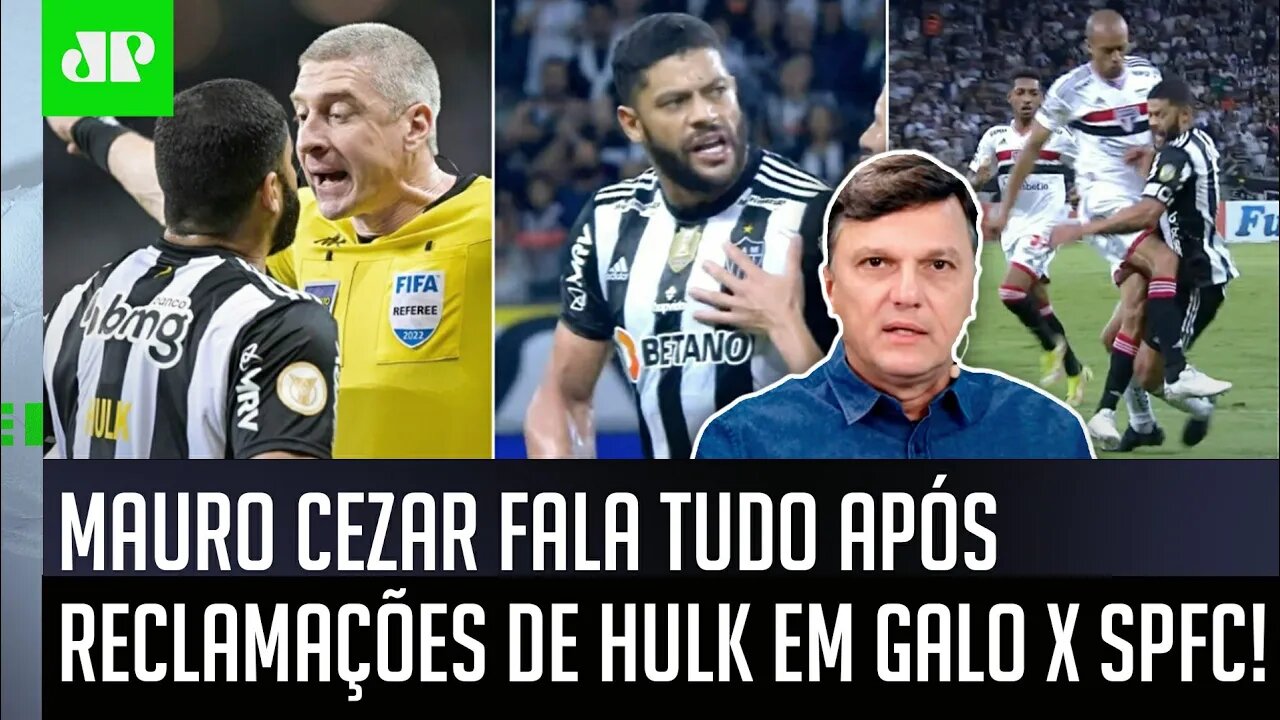 "É INSUPORTÁVEL! TÁ NA HORA de o Atlético-MG..." Mauro Cezar É DIRETO após Hulk x Daronco!