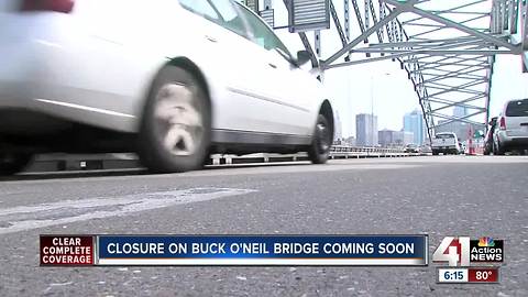 MoDOT announces Buck O’Neil Bridge closures
