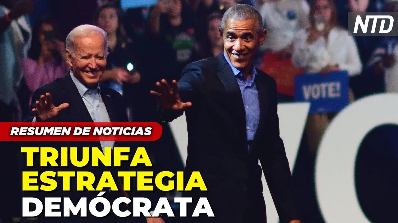 Triunfa estrategia demócrata; Resultados en Arizona y Nevada podrían tardar | NTD | NTD Noticias