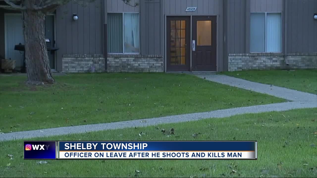 Shelby Township police officer placed on administrative leave after fatally shooting man