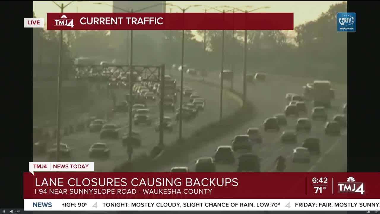 Milwaukee Police pursuit results in crash on I-94 at Mooreland Road