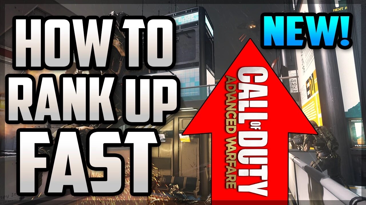 How To RANK UP FAST in Advanced Warfare - PRESTIGE Fast & Easy! (COD Advanced Warfare)