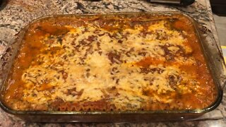 Philly Cheesesteak Lasagna