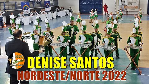 BANDA DE PERCUSSÃO DENISE SANTOS 2022 NA COPA NORDESTE NORTE DE BANDAS E FANFARRAS 2022