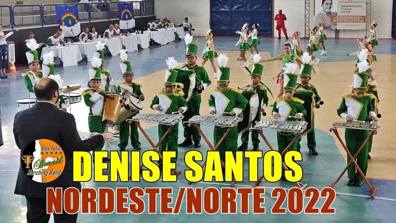 BANDA DE PERCUSSÃO DENISE SANTOS 2022 NA COPA NORDESTE NORTE DE BANDAS E FANFARRAS 2022