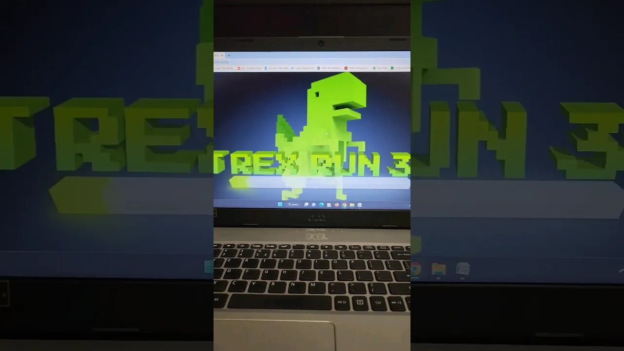 Google tricks no.123 (3d version of google dinosaur game) #shorts #youtubeshorts #viral