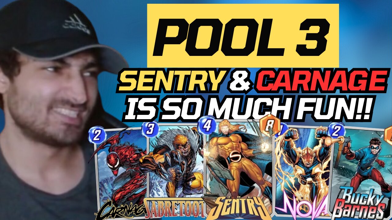 K*LL YOUR OWN UNITS & GET STRONGER!! | Marvel Pool 3 Sentry/Carnage Deck Profile & Gameplay