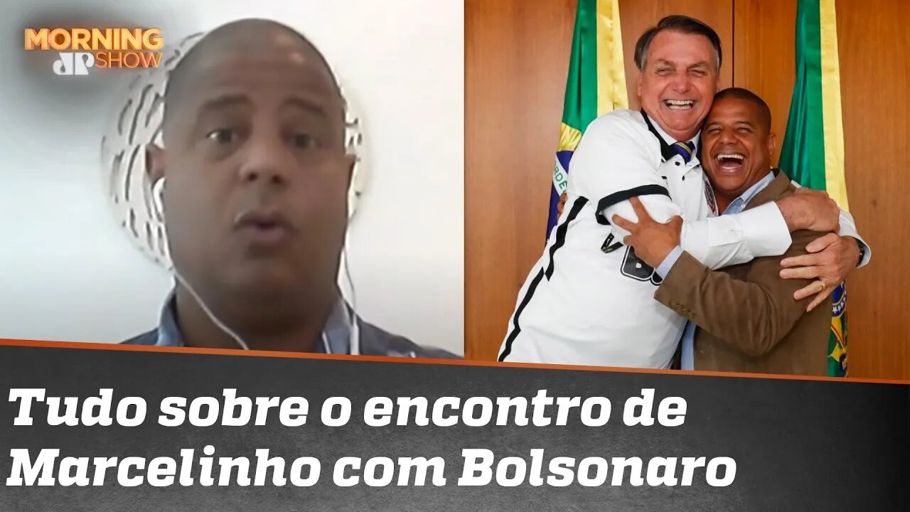 Marcelinho Carioca fala do encontro com Bolsonaro: Quem não gostaria de estar com o presidente?