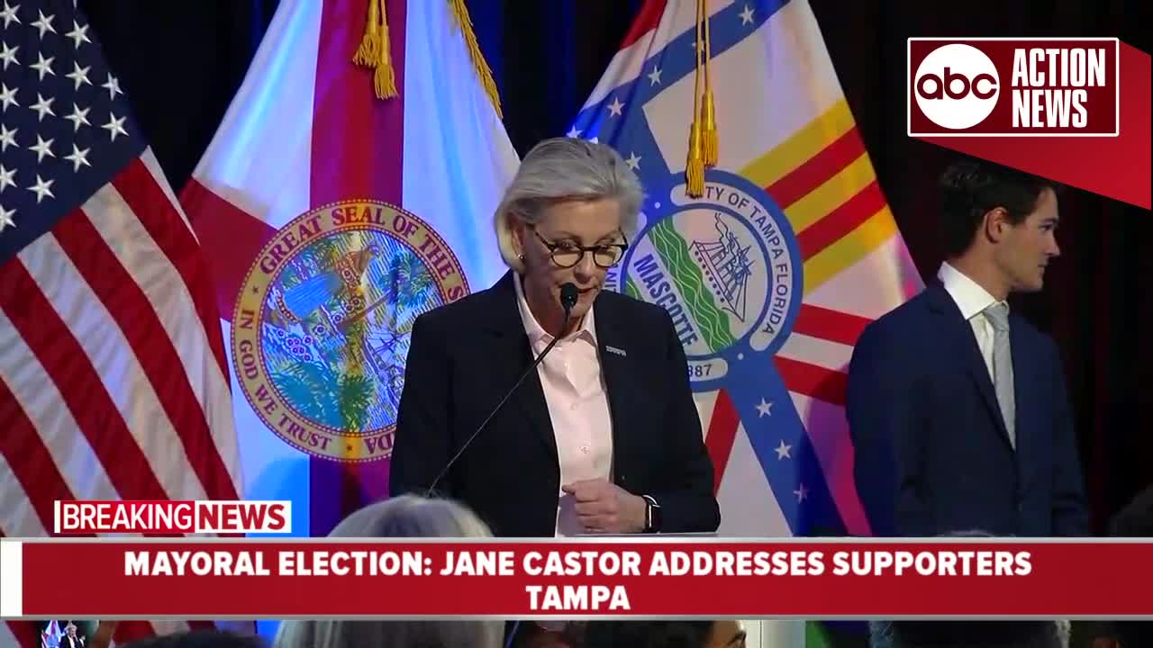 Jane Castor claims victory in race for Tampa mayor