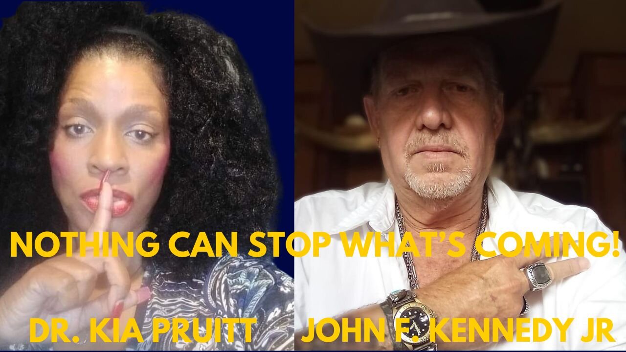 Nothing Can Stop What's Coming! John F. Kennedy Jr. (David Quigley) & Dr. Kia Pruitt